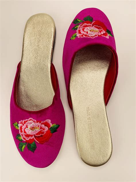 velvet mules for women